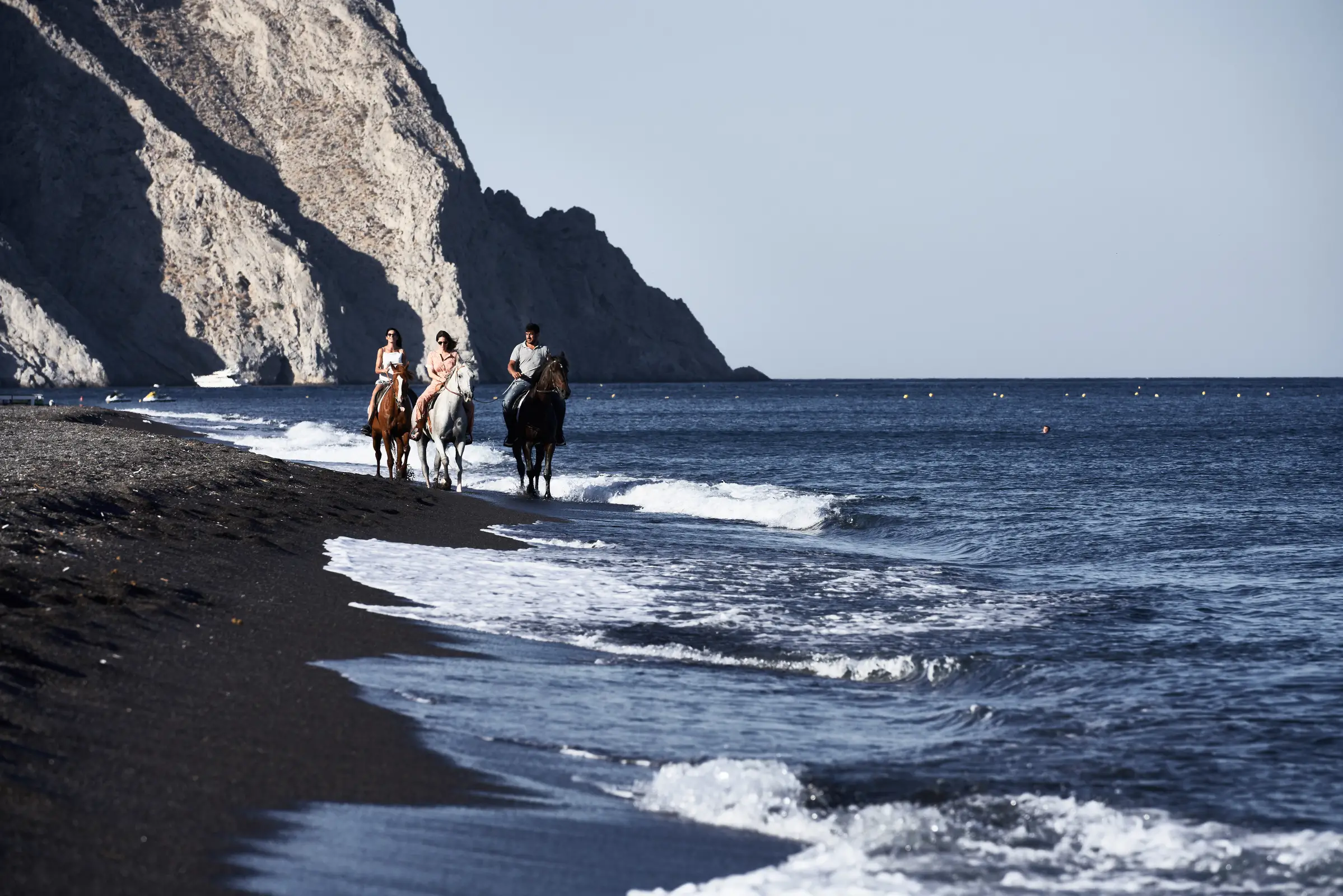 Avventura a Cavallo a Santorini